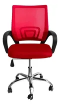 Comprar Silla de escritorio Tcweb Escritorio mesh giratoria ergonómica roja con tapizado de malla