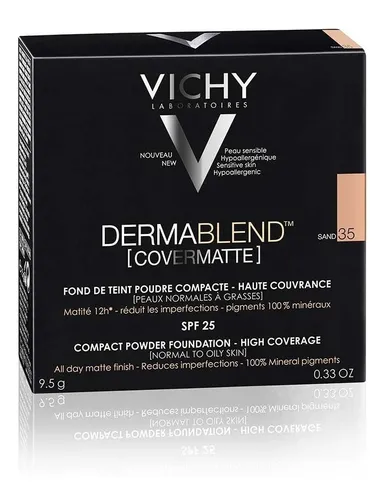 comprar Polvo Compacto Vichy Covermatte Dermablend Tono Sand 35 9.5g