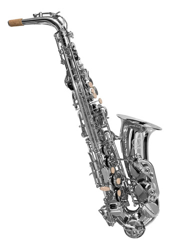 Saxofon Alto Fanpro Sxnick Mib Niquelado