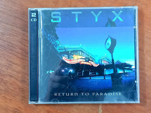 Cd Styx - Return To Paradise (1997) Usa Disco Doble R10