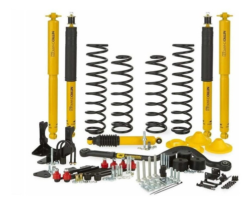 Kit Elevacion Para Jeep Wrangler Jk 4  07-18 Pesado Old Man