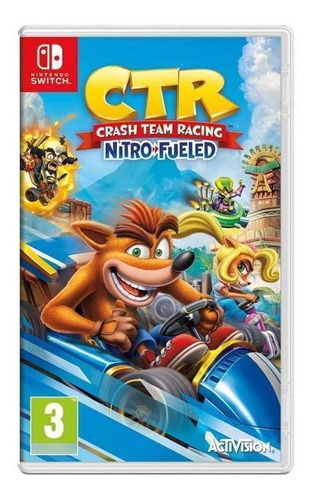 Jogo Ctr Crash Team Racing: Nitro Fueled Switch Lacrado