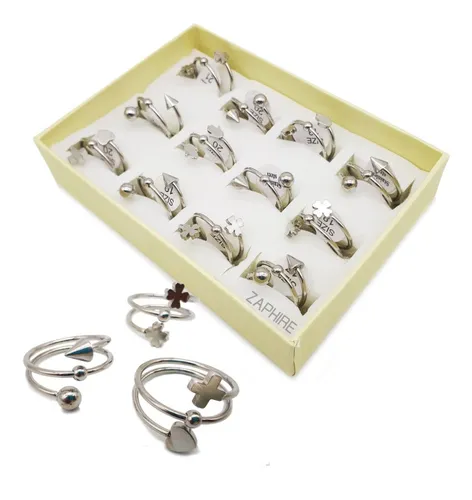 Venta de anillos de acero quirurgico por mayor hotsell
