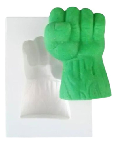 Moldes De Silicone Mão Do Hulk Para Confeitaria E Biscuit