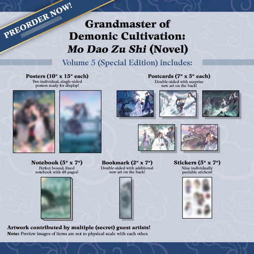 Grandmaster Of Demonic Cultuvation: Mo Dao Zu Shi (novel) Vol. 5: Mo Dao Zu Shi, De Mo Xiang Tong Xiu., Vol. 5. Editorial Seven Seas, Tapa Blanda, Edición Edición Limitada En Inglés, 2023