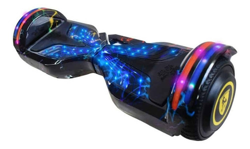 Imagen 2 de 6 de Hoverboard Smart Balance Patineta Bateria Samsung Luces Led
