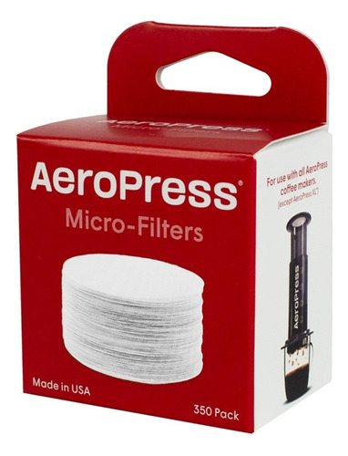 Filtro Aeropress Original Pack X 350 Unidades