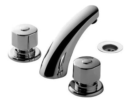 Imagen 2 de 10 de Combo Baño Grifería Fv Arizona Kit Ducha Lavatorio Bidet