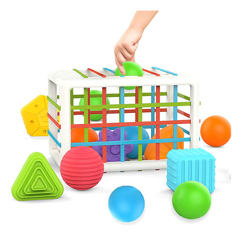 Juguetes Montessori Cube Para Niños, Juguetes Educativos