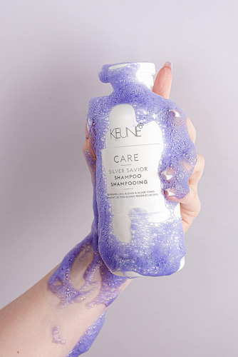 Shampoo Keune Care Silver Saviour, Limpador Tonificante E Il