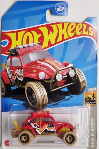 Hot Wheels Volkswagen Baja Bug Fusca Baja Blazers 241/250