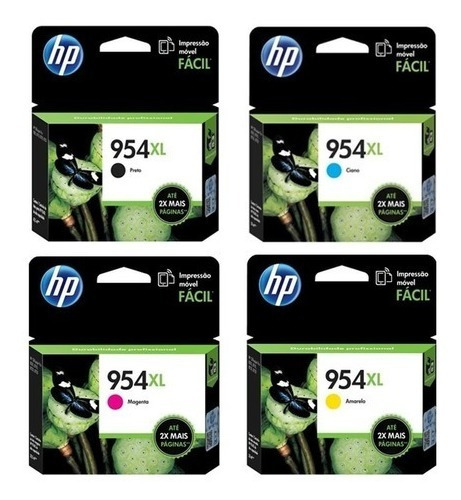 Combo 4 Cartuchos De Tinta Hp 954xl