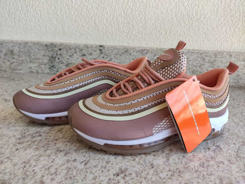 air max 97 metallic rose