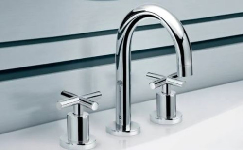 Griferia Lavatorio Valencia Metal Cruz Peirano Aireador Baño