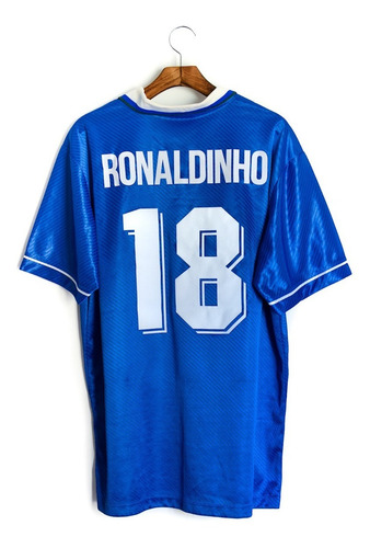 Camisa De Futebol Seleção Brasileira 1996 Umbro Ronaldinho
