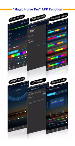 Controlador Wifi Magic Led Ws2812b Ws2811 Google Alexa 5/24v