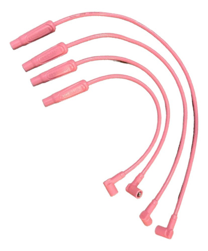 Cables De Bujia Ferrazzi 9mm Rosa Gol Trend Fox Suran 1.6