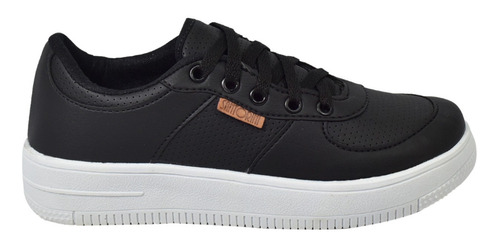 Tênis Feminino Preto Star Casual Sneaker Air Santorini 