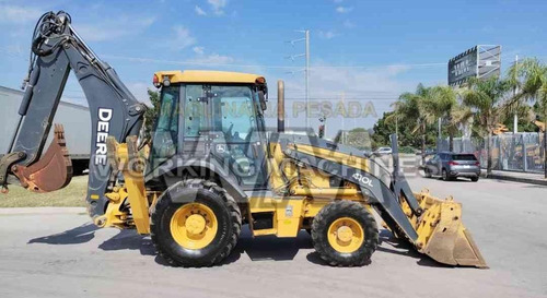 John Deere 410l Año 2015 4x4 Cabina. A/c, Ext, Kit Y Almeja