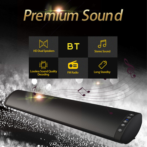Nuevo Altavoz De Barra De Sonido Bt Multifunción For Cine