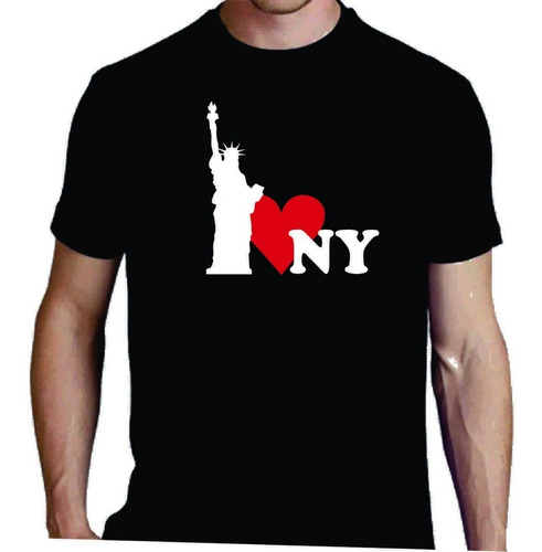 Remera I Love New York Estatua Libertad