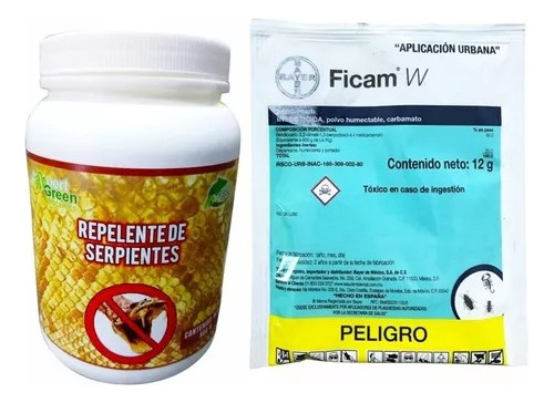 Ficam W Sobre De 12 Grms + Repelente De Serpientes 600ml