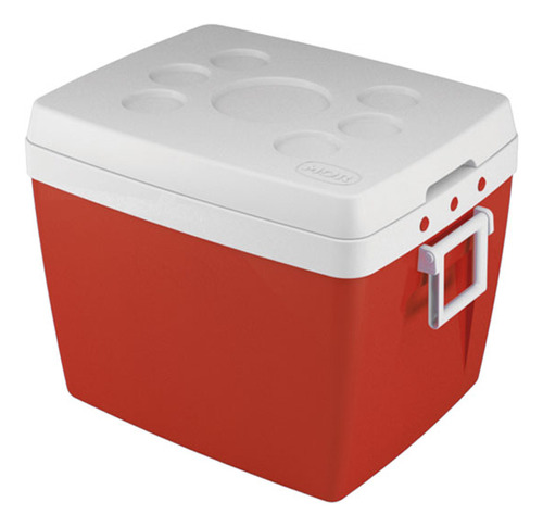 Ff Conservadora 75 Lts Azul O Rojo Con Apoya Vaso 64x47x47cm