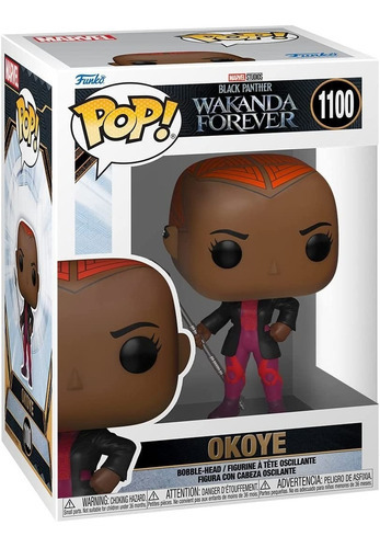 Funko Pop Marvel Black Phanter Wakanda - Okoye 1100