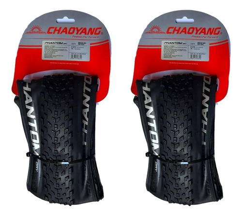 Par De Pneu Mtb Chaoyang Phantom Dry 29x2.20 Tubeless Cor Preto