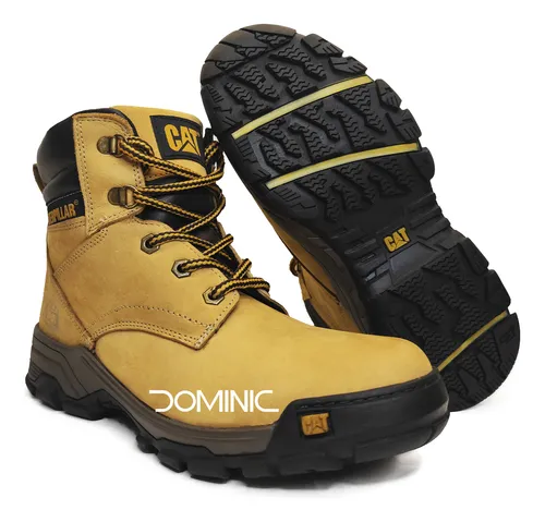 Borcego Bota Caterpillar Hombre Detroix Cuero Cat Importado