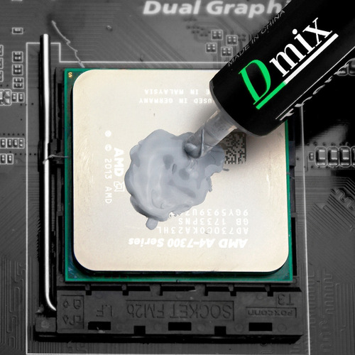 Imagem 4 de 6 de Pasta Térmica Prata 5g Thermal Silver Processador Note E Pc