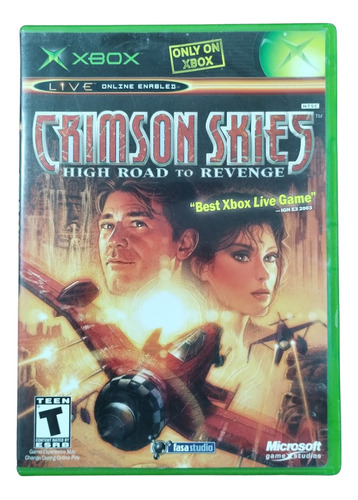 Crimson Skies Juego Original Xbox Clasica