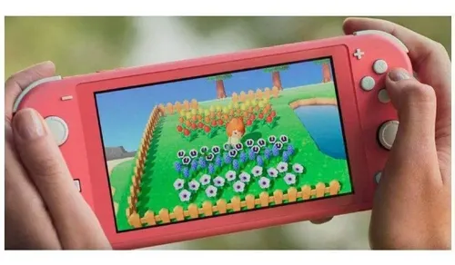 Nintendo Switch Lite 32gb Rosa Coral Original | MercadoLivre