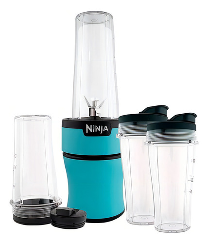 Ninja Nutri-blender Personal Color Aqua Bn302qaq Color Celeste