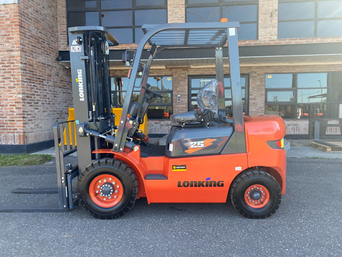 Autoelevador Lonking 2500 Kg Torre Triple 4,5 Mt Desplazador