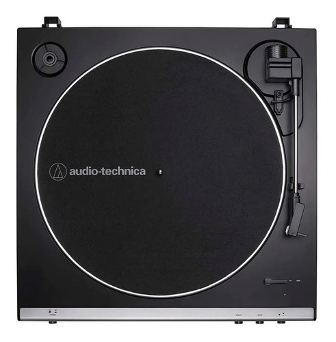 Imagem 3 de 3 de Toca Disco Audio Technica Lp60x Automático Grafite At-lp60x