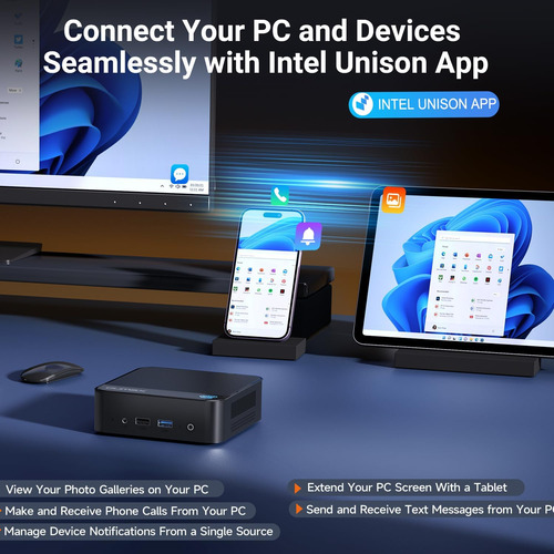 Mini Pc N150, Intel 13th Gen N150 (hasta 3.6ghz), 16 Gb Ddr4