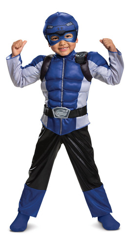 Disfraz De Power Ranger Talla Small, Para Niño- Halloween