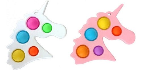 Simple Dimple Borboleta Grande Pop It Fidget Toy Anti Stress Cor Colorido