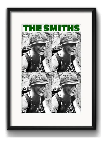 comprar Cuadro The Smiths Meat Is Murder Rock Decoracion C\u002F Paspartú