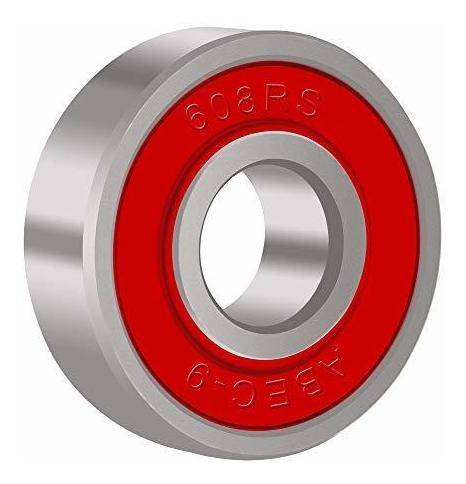 Imagen 5 de 6 de Rodamiento Para Monopatine Longboards Patin Linea Rodillo 8