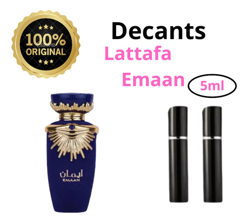 Muestra De Perfume O Decants Lattafa Emaan Dama Original 
