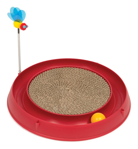 Pelota De Circuito Cat Toy Catit Play Con Bloc De Notas Y Hi