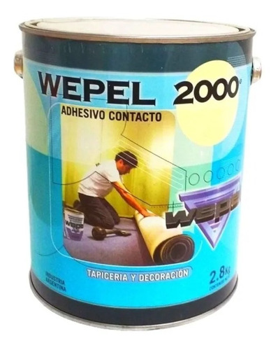 Cemento De Contacto X 8 Kgs Adhesivo Marca Wepel Plaza Ani