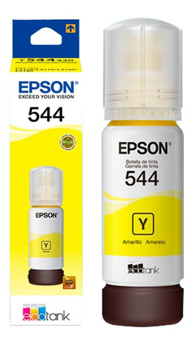 Imagen 4 de 8 de Tinta Epson 544 L3210 L3250 L3150 Kit 4 Colores Originales C