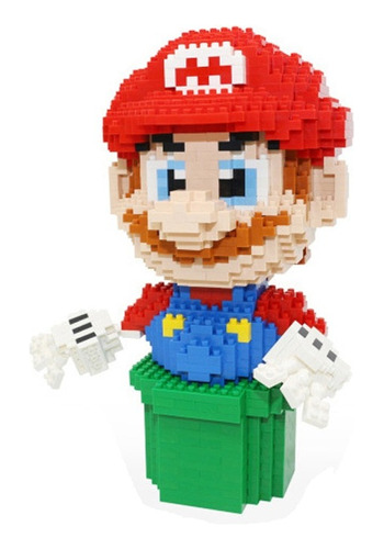 Mini Bloque Lego Juguete Educativo Niños Super Mario Goomba