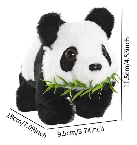 Juguete De Panda De Felpa, Efectos De Sonido Caminando Suave