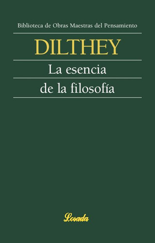 Libro Esencia De La Filosofia, La -25-