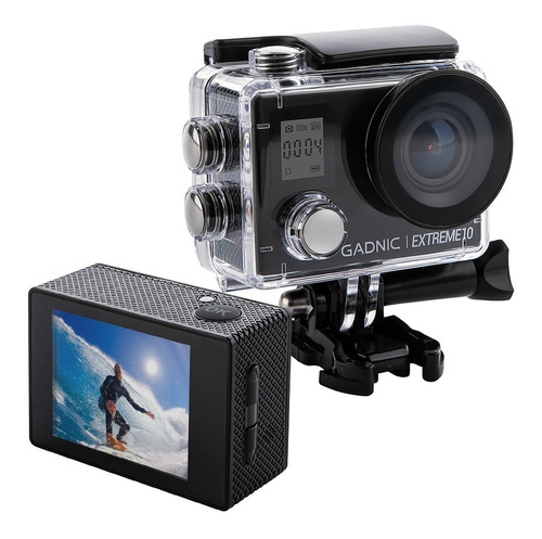 Camara Para Deportes 4k Gadnic Wifi Sumergible + Accesorios