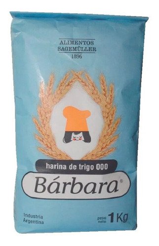 Harina Barbara 000 1 Kg